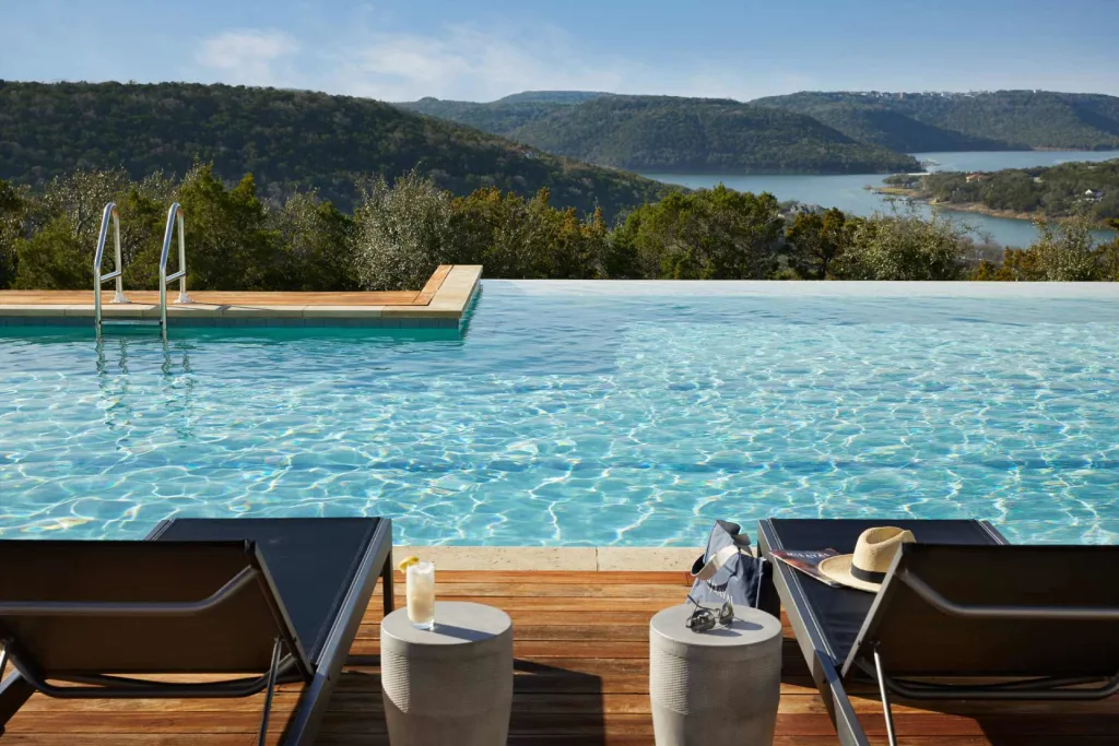 Serenity pool at Miraval Austin